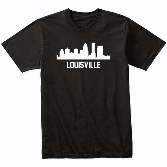 Louisville Kentucky Skyline Cityscape T-Shirt