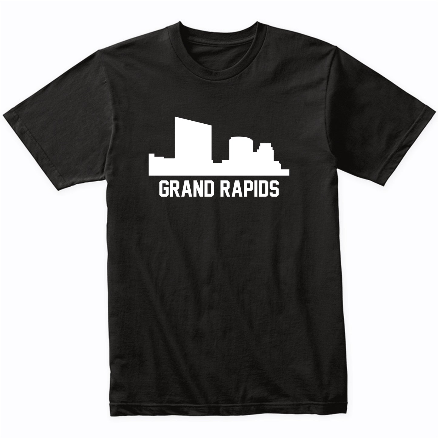 Grand Rapids Michigan Skyline Cityscape T-Shirt