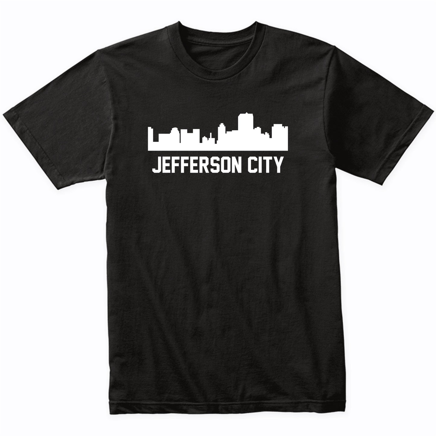 Jefferson City Missouri Skyline Cityscape T-Shirt