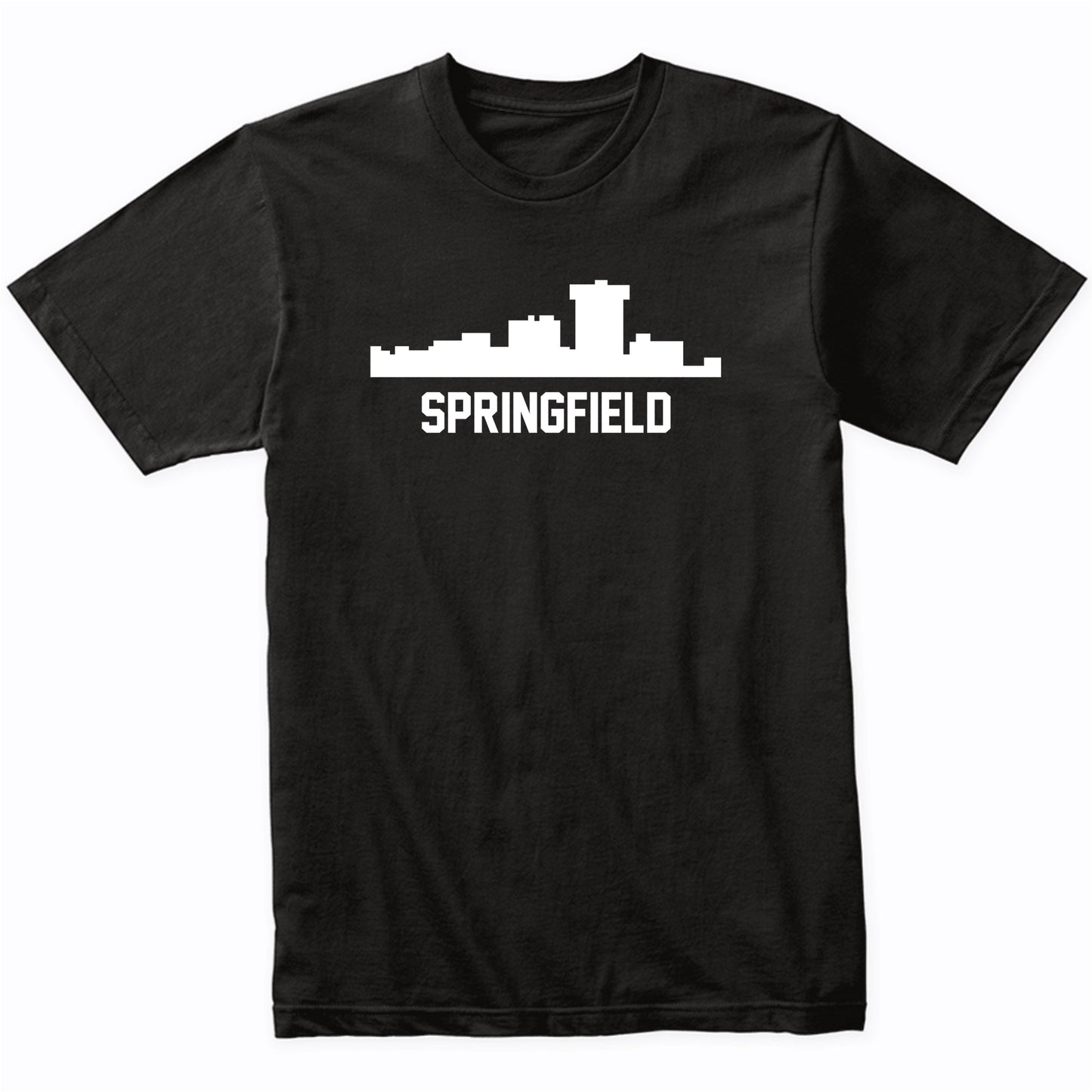 Springfield Missouri Skyline Cityscape T-Shirt