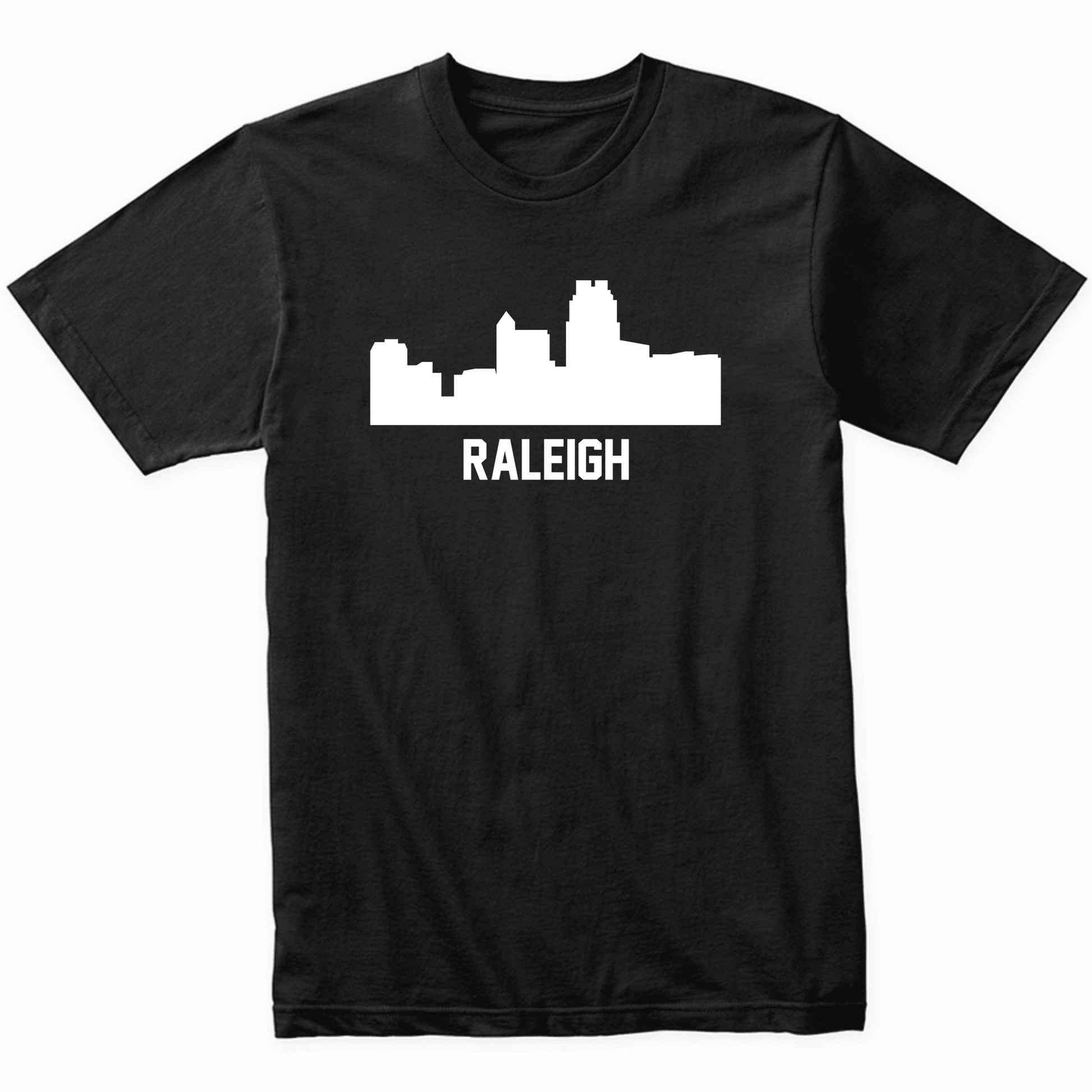 Raleigh North Carolina Skyline Cityscape T-Shirt