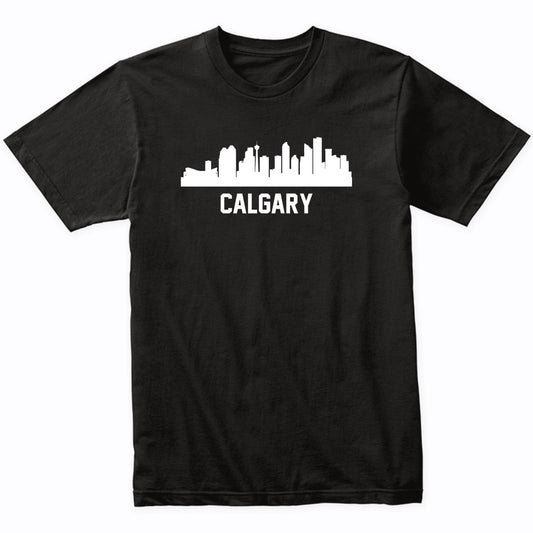 Calgary Alberta Canada Skyline Cityscape T-Shirt