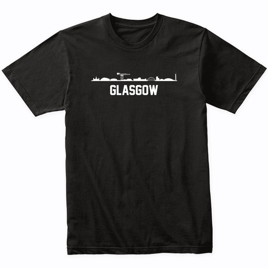 Glasgow Scotland Skyline Cityscape T-Shirt