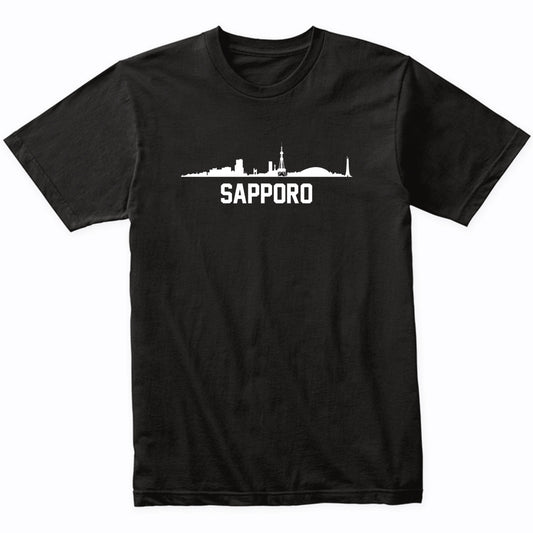 Sapporo Japan Skyline Cityscape T-Shirt