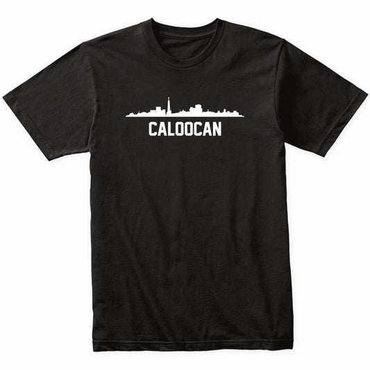 Caloocan Philippines Skyline Cityscape T-Shirt