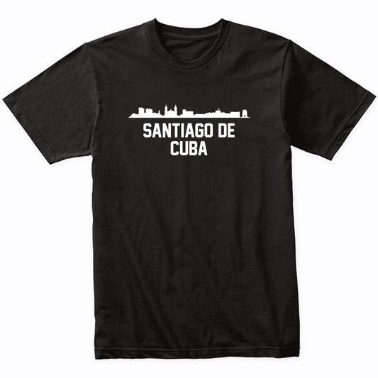 Santiago De Cuba Skyline Cityscape T-Shirt