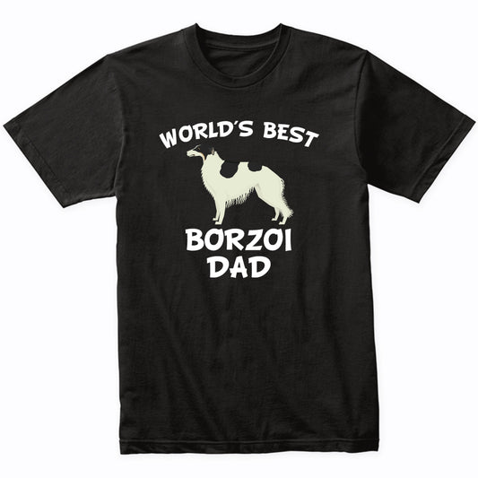 World's Best Borzoi Dad Dog Owner Shirt