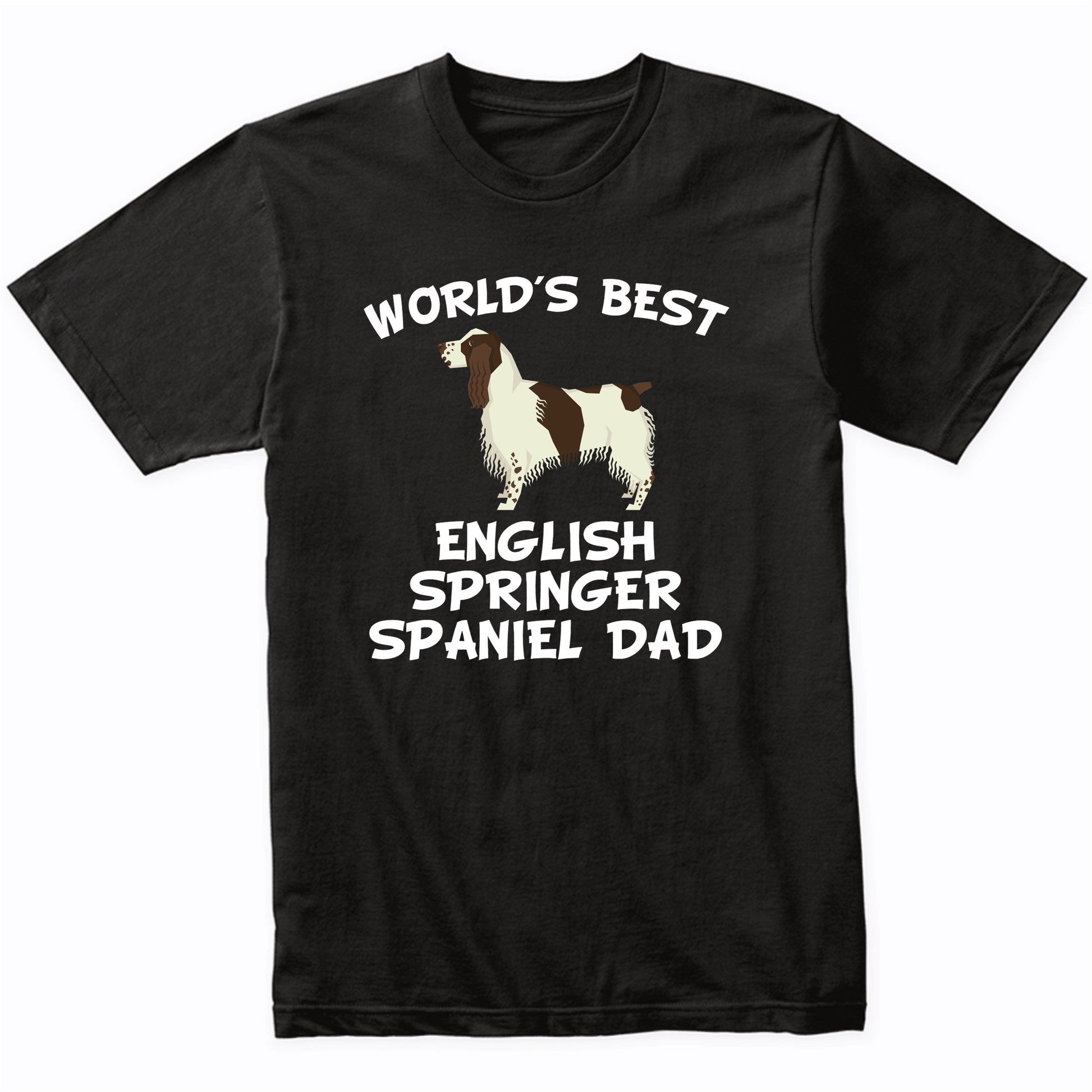 World's Best English Springer Spaniel Dad Dog Owner Shirt