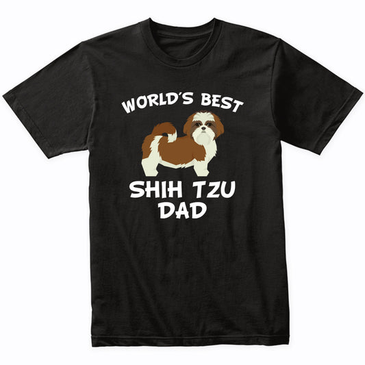 World's Best Shih Tzu Dad Dog Owner Shirt