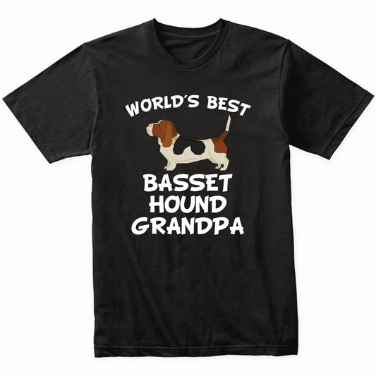 World's Best Basset Hound Grandpa Shirt