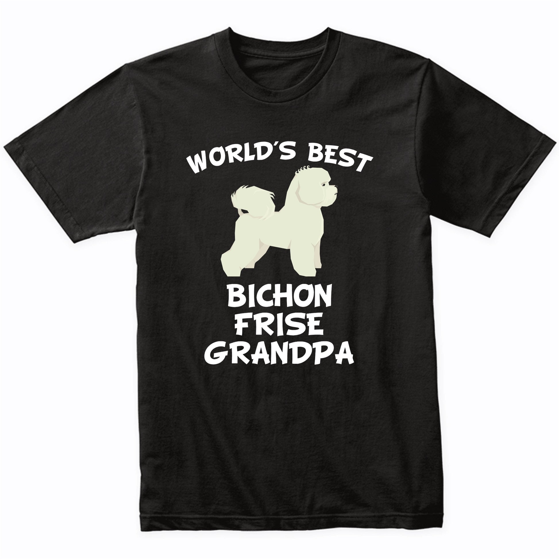 World's Best Bichon Frise Grandpa Shirt