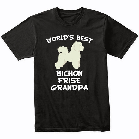 World's Best Bichon Frise Grandpa Shirt