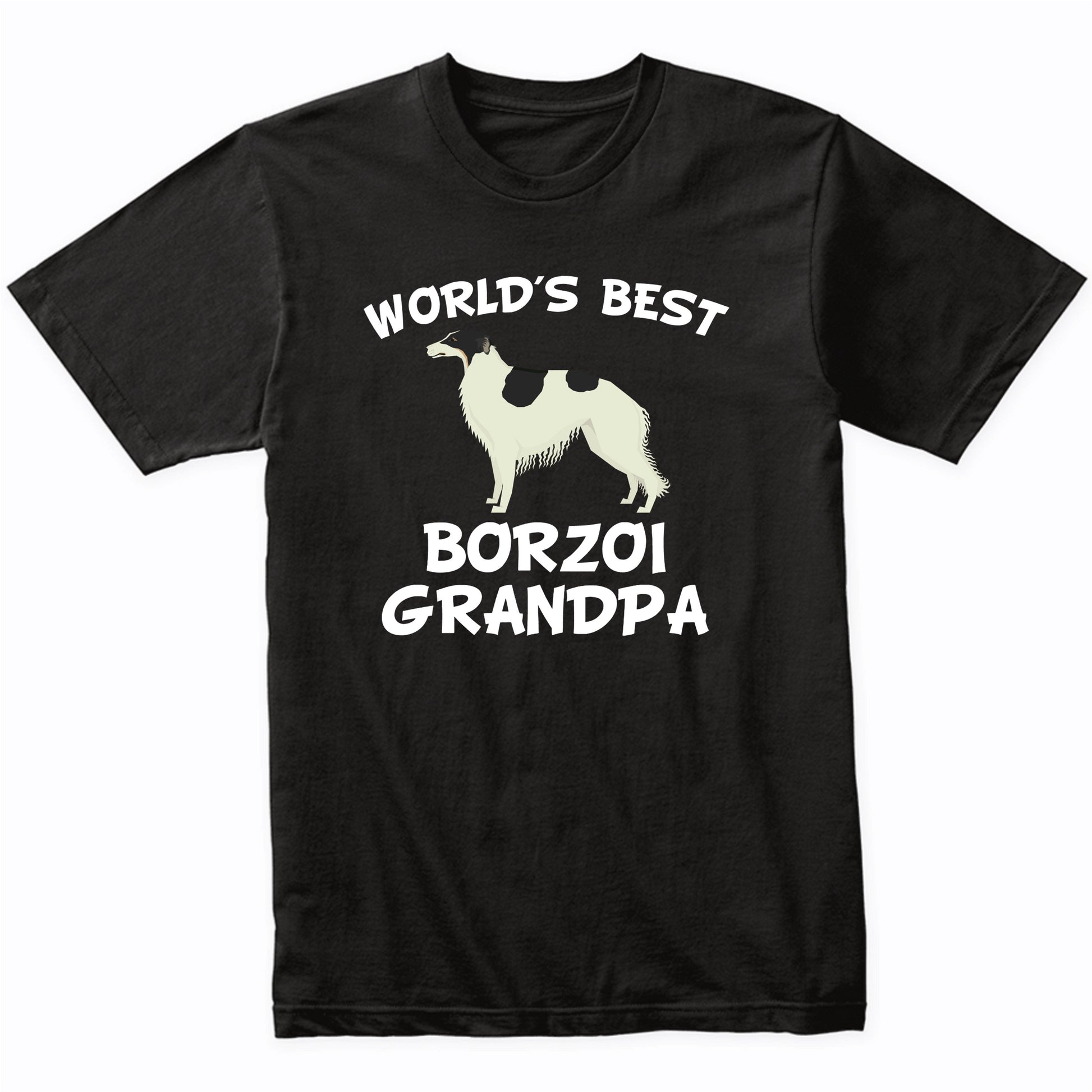 World's Best Borzoi Grandpa Shirt