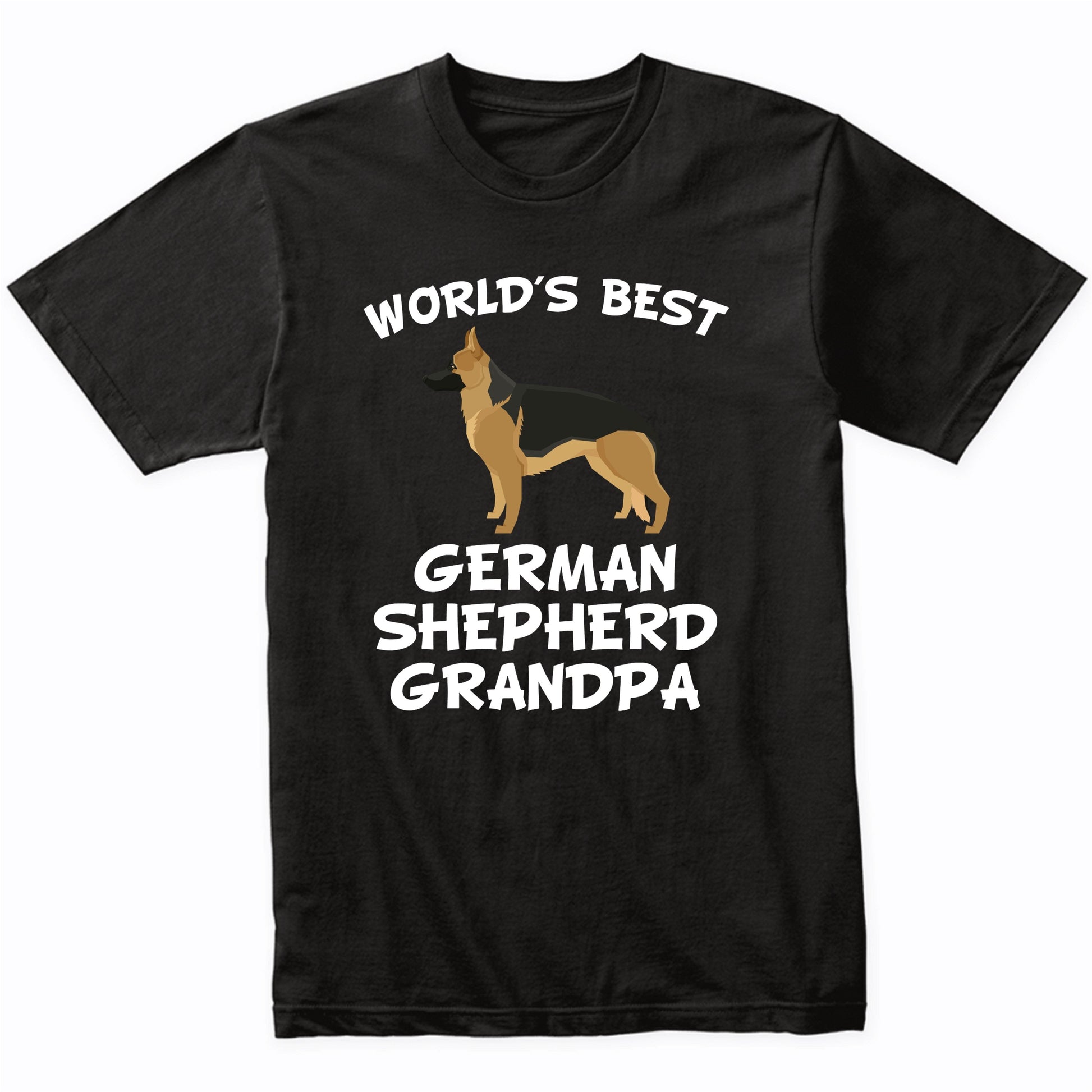 World's Best German Shepherd Grandpa Shirt