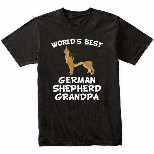 World's Best German Shepherd Grandpa Shirt