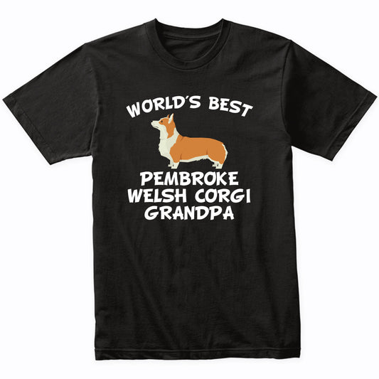 World's Best Pembroke Welsh Corgi Grandpa Shirt