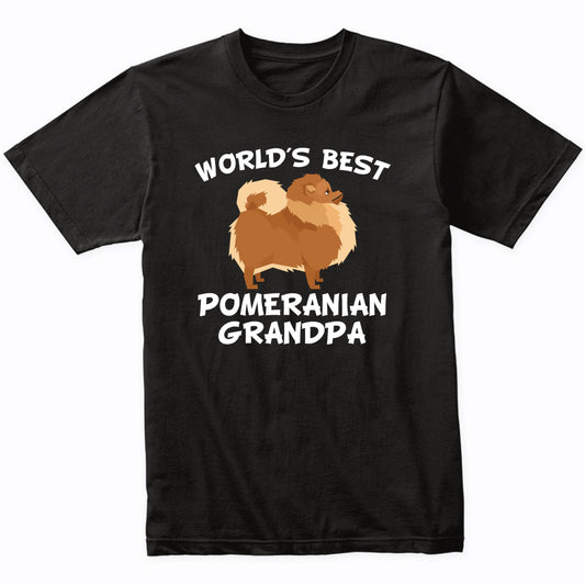 World's Best Pomeranian Grandpa Shirt