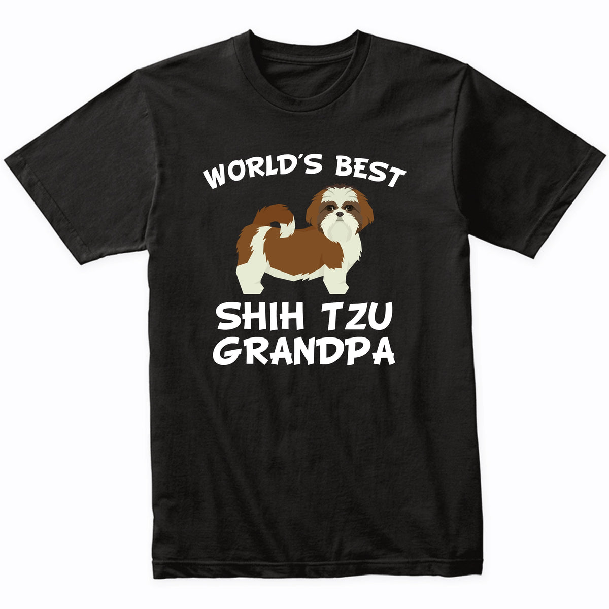 World's Best Shih Tzu Grandpa Shirt