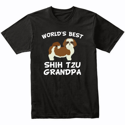 World's Best Shih Tzu Grandpa Shirt
