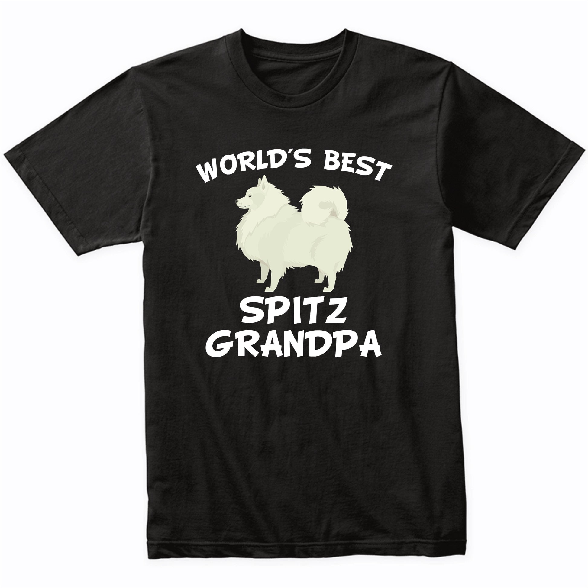 World's Best Spitz Grandpa Shirt
