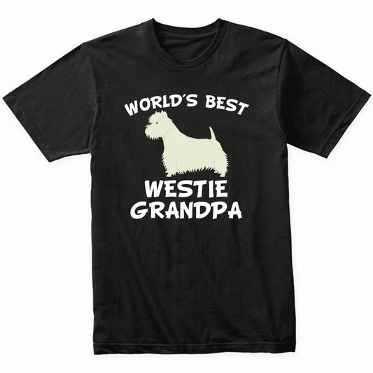 World's Best Westie Grandpa Shirt