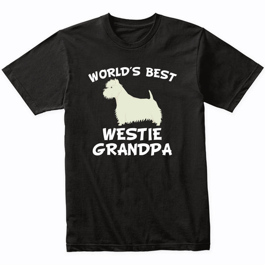 World's Best Westie Grandpa Shirt