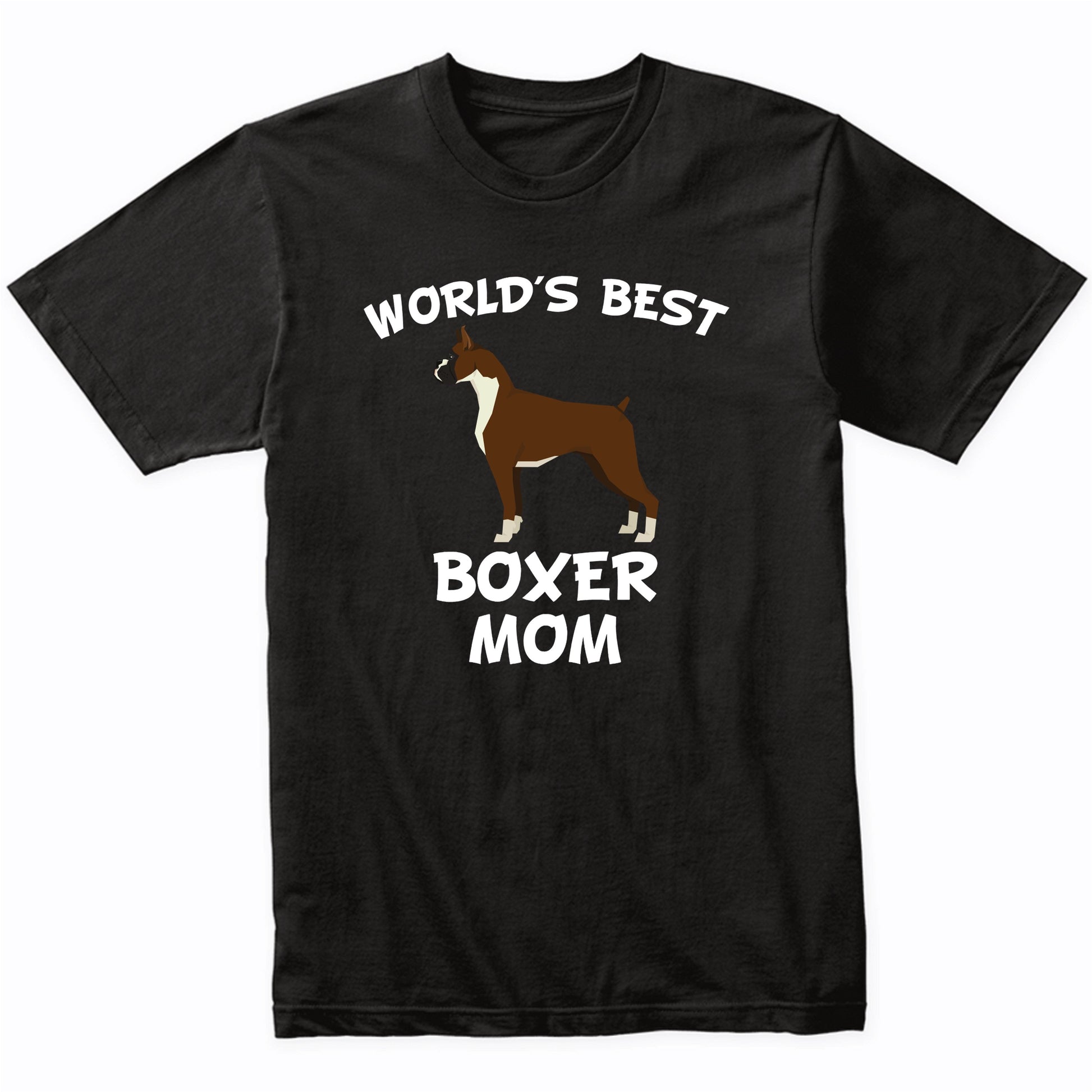 World's Best Boxer Mom Dog Owner Shirt