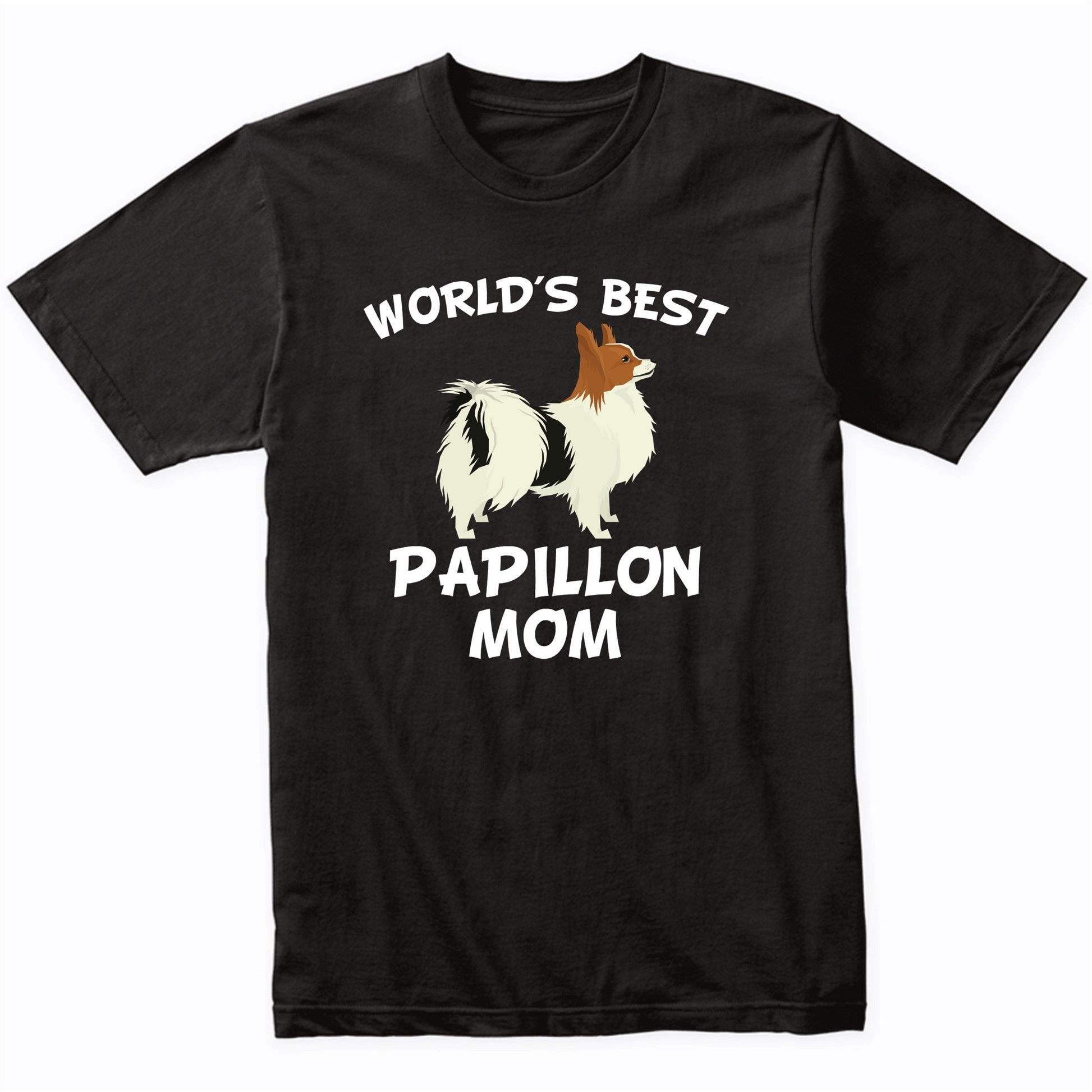 World's Best Papillon Mom Dog Owner Shirt