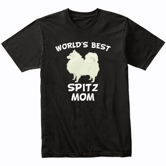 World's Best Spitz Mom Dog Owner Shirt