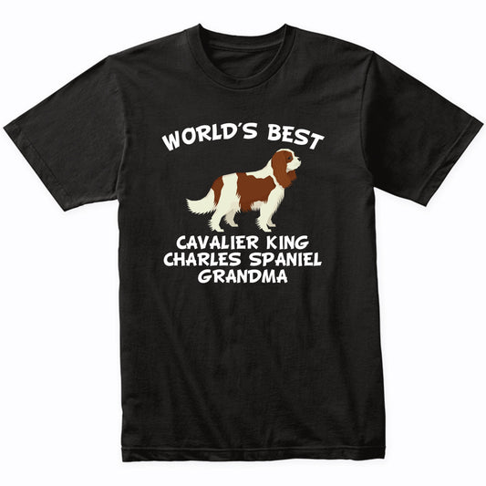 World's Best Cavalier King Charles Spaniel Grandma Shirt