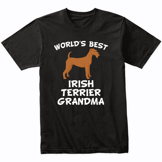 World's Best Irish Terrier Grandma Shirt