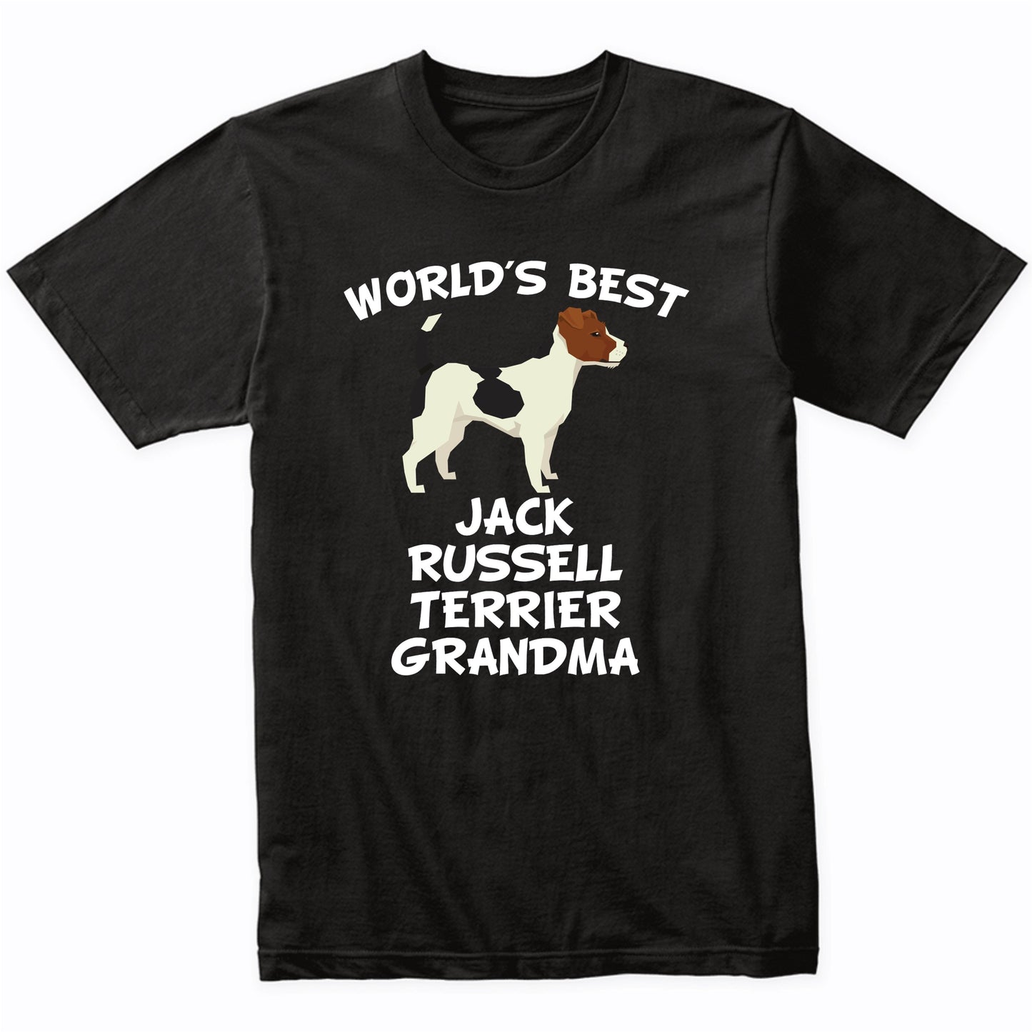 World's Best Jack Russell Terrier Grandma Shirt