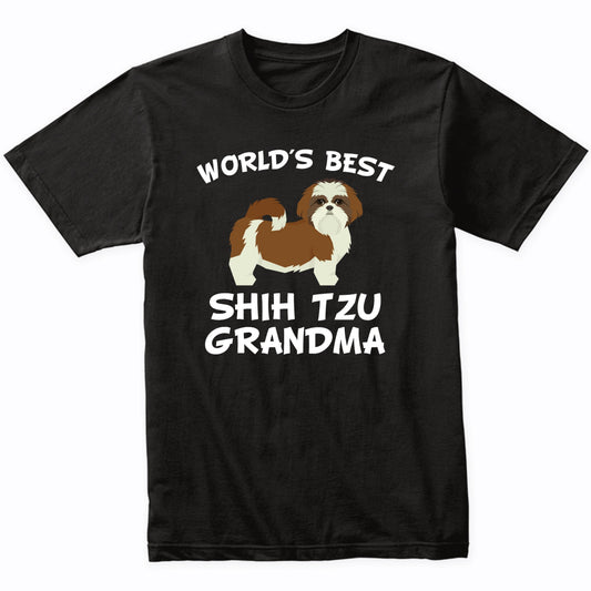 World's Best Shih Tzu Grandma Shirt