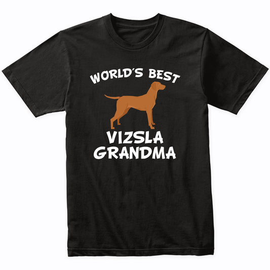 World's Best Vizsla Grandma Shirt