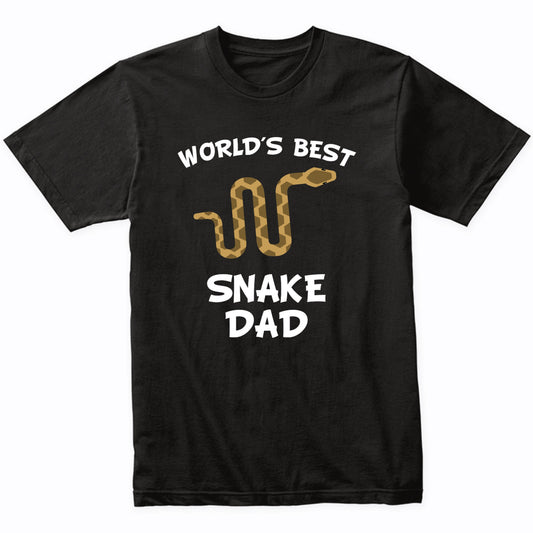 World's Best Snake Dad Snake Owner T-Shirt
