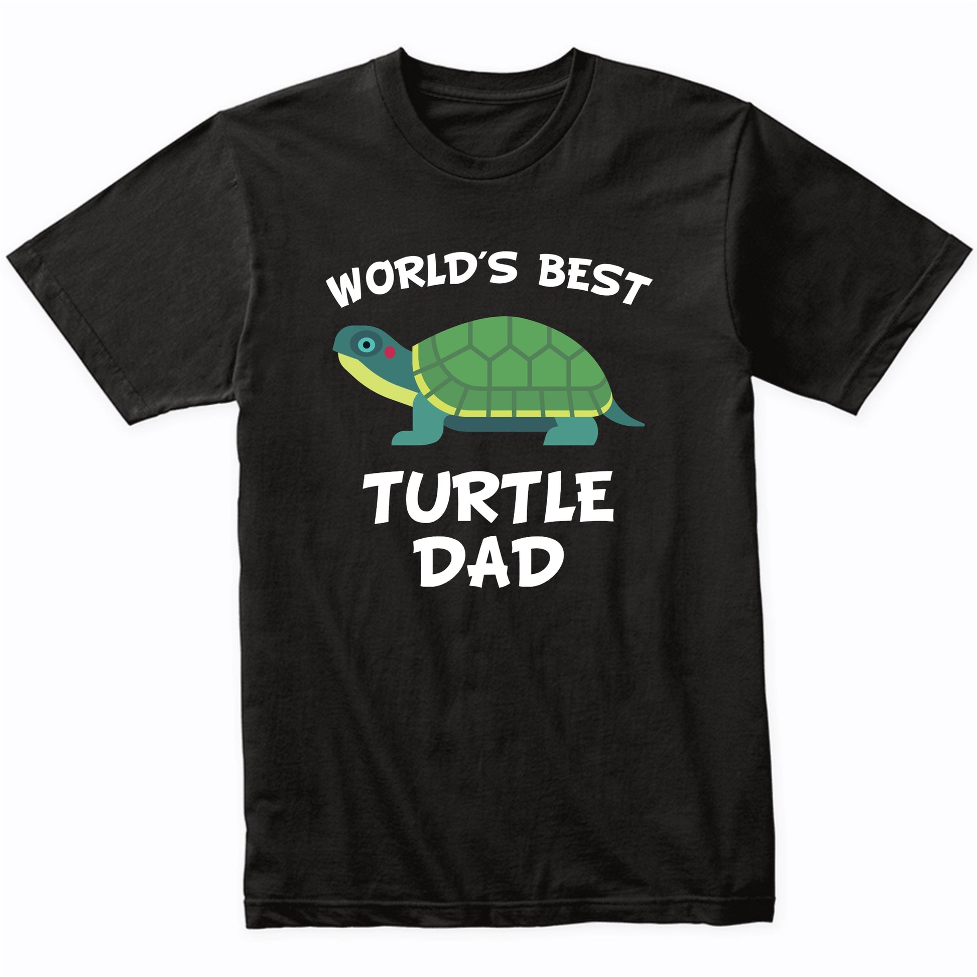 World's Best Turtle Dad Turtle Owner T-Shirt