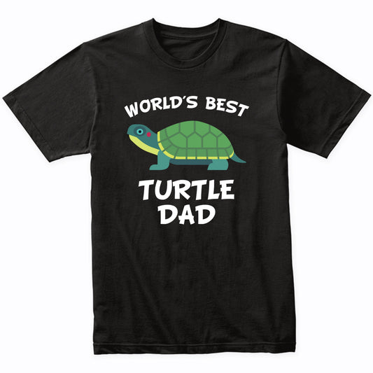 World's Best Turtle Dad Turtle Owner T-Shirt