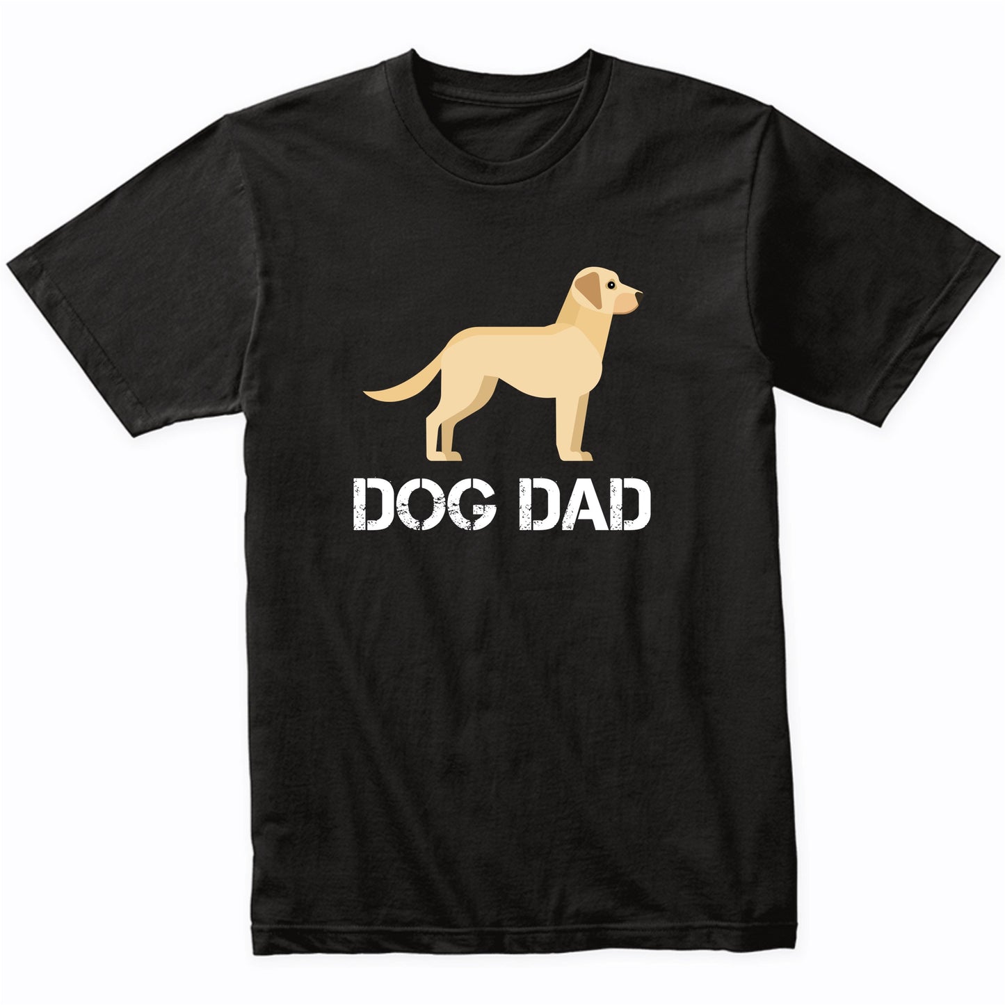 Dog Dad Shirt - Yellow Lab Owner T-Shirt