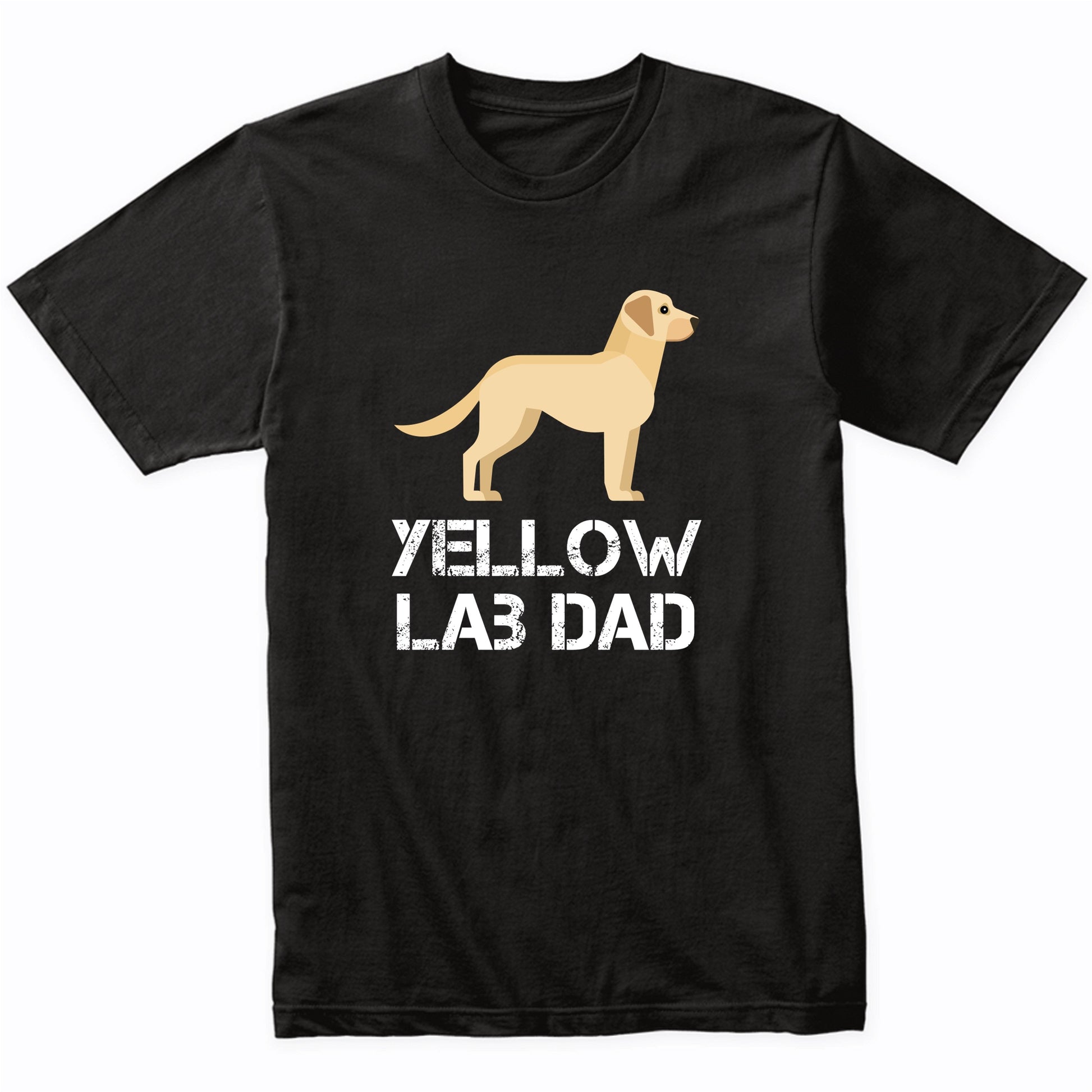 Yellow Lab Dad Shirt - Dog Owner T-Shirt