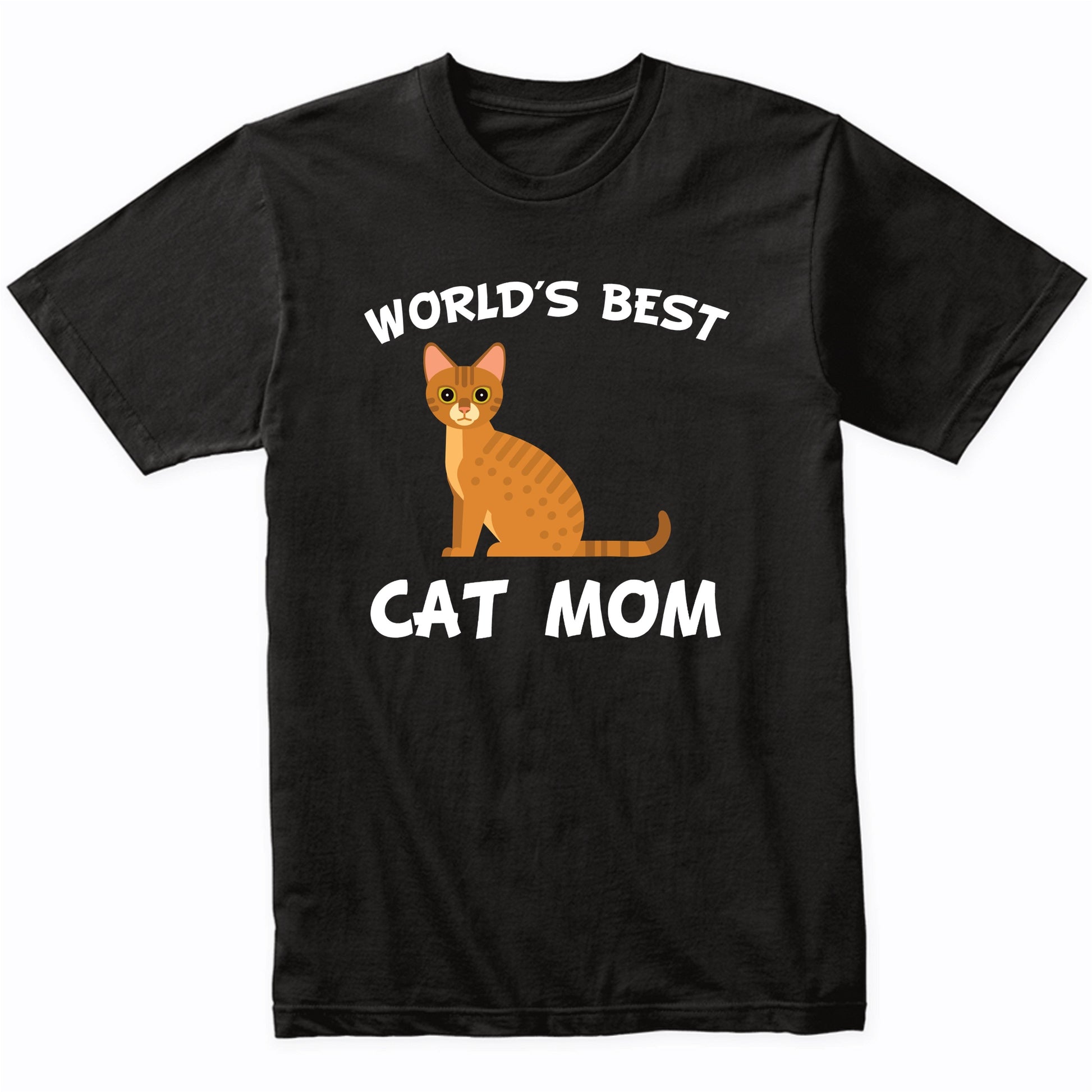 World's Best Cat Mom Cat Owner T-Shirt