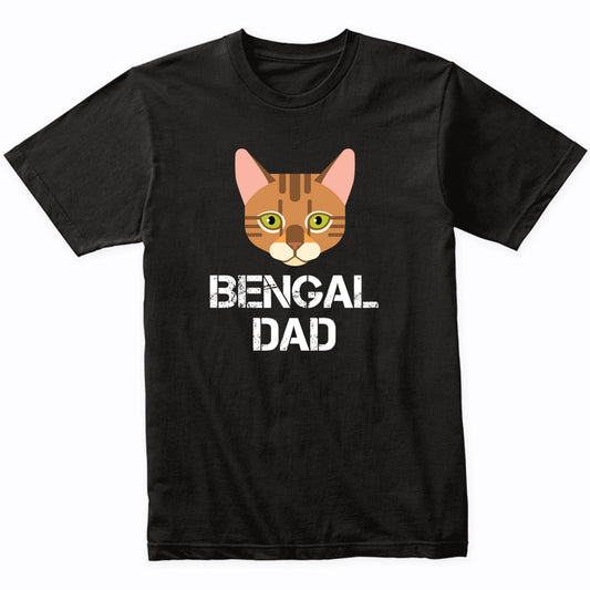 Bengal Dad Cat Owner T-Shirt