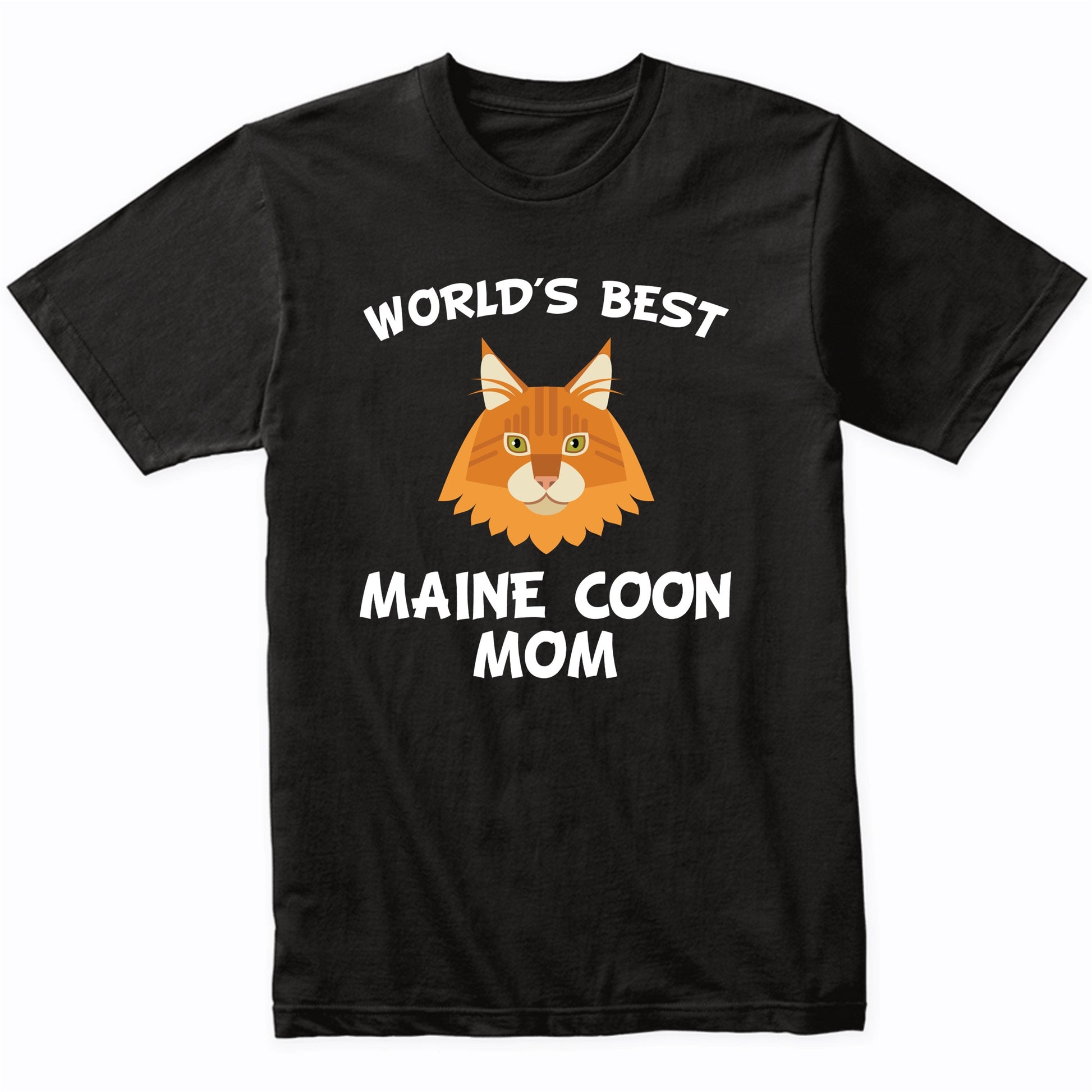 World's Best Maine Coon Mom Cat Owner T-Shirt