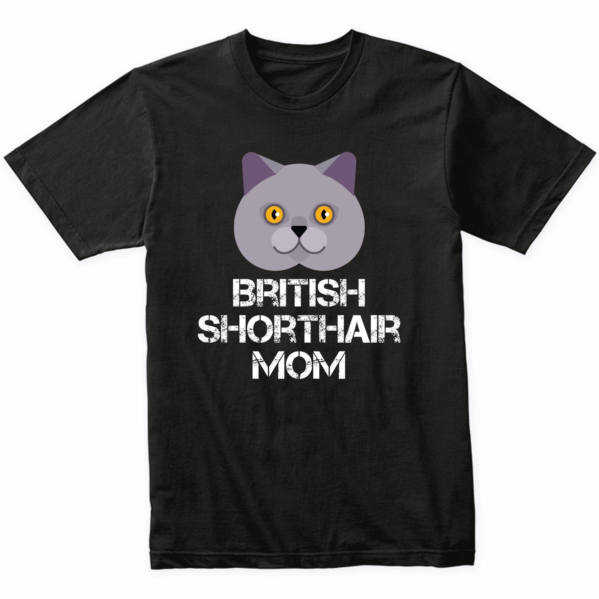 British Shorthair Mom Cat Owner T-Shirt
