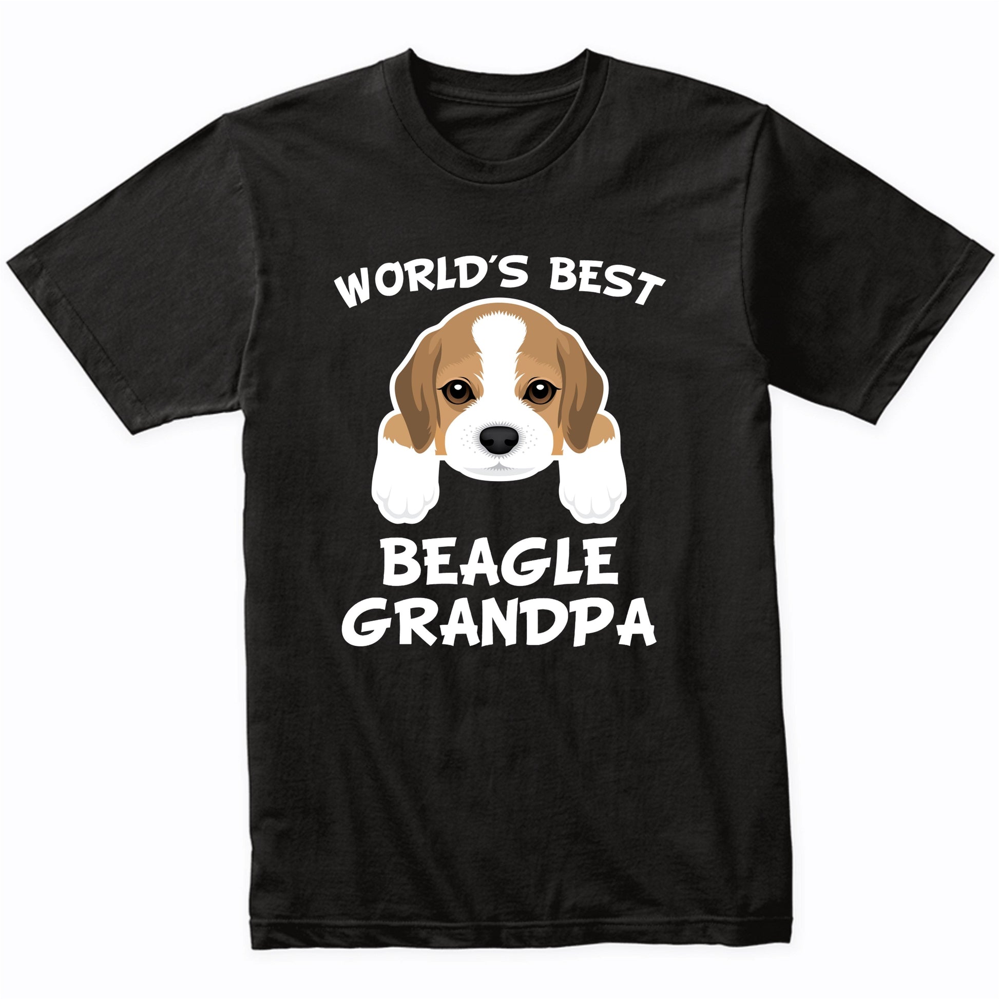 World's Best Beagle Grandpa Dog Granddog T-Shirt