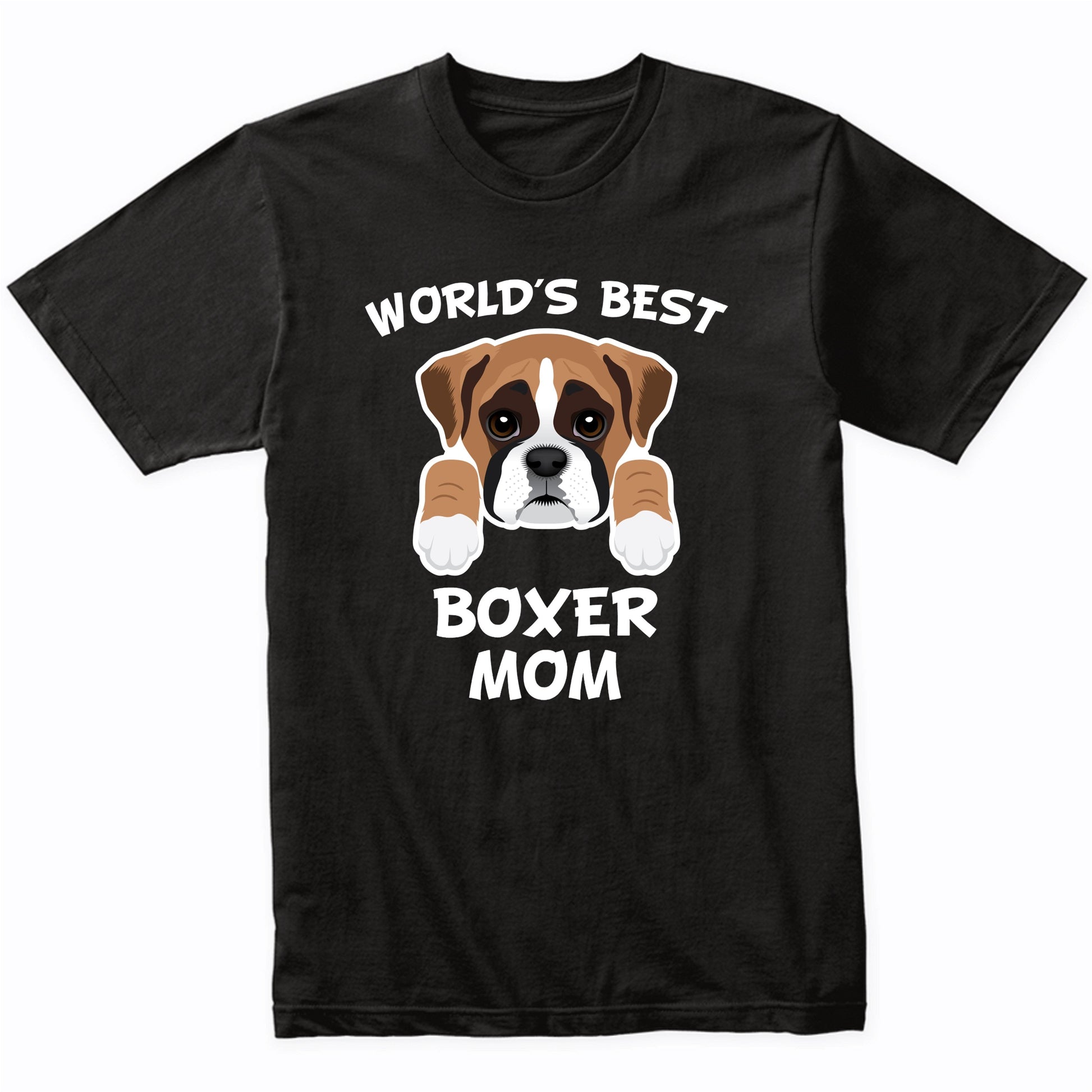 World's Best Boxer Mom Dog Owner T-Shirt