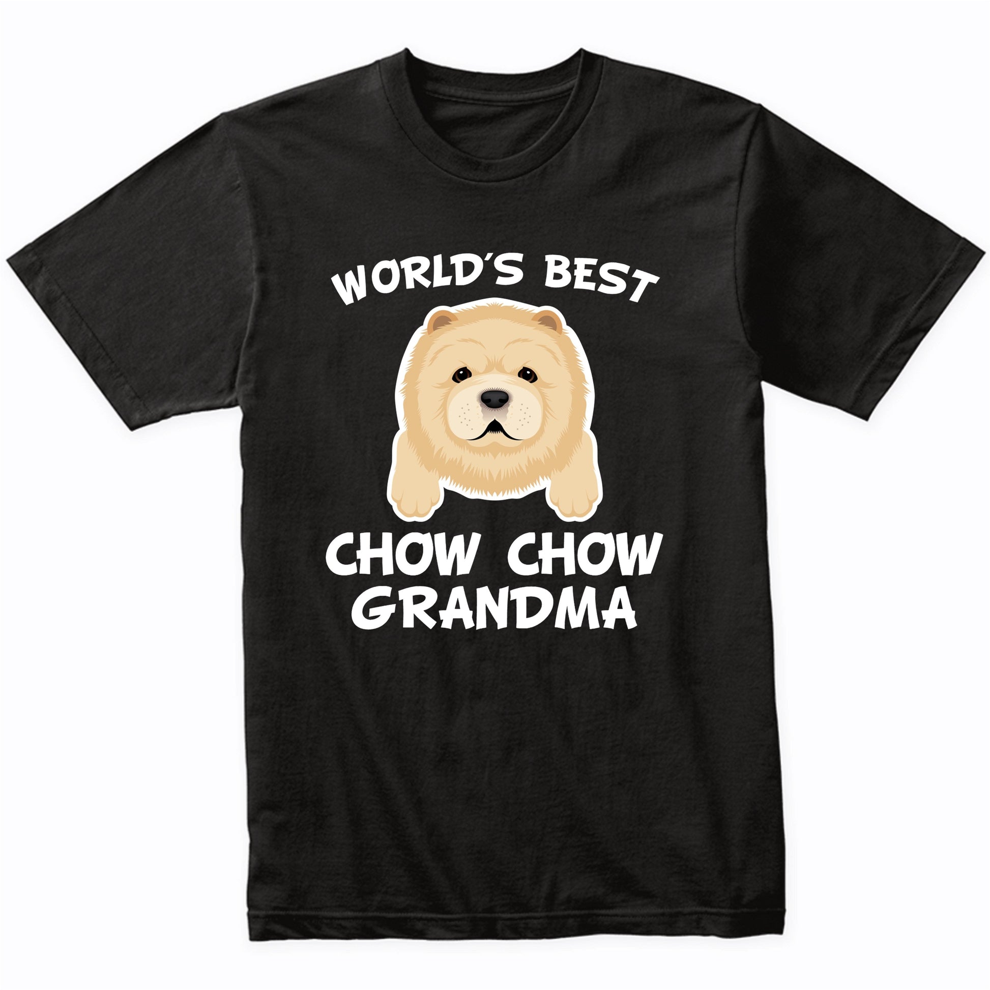 World's Best Chow Chow Grandma Dog Granddog T-Shirt