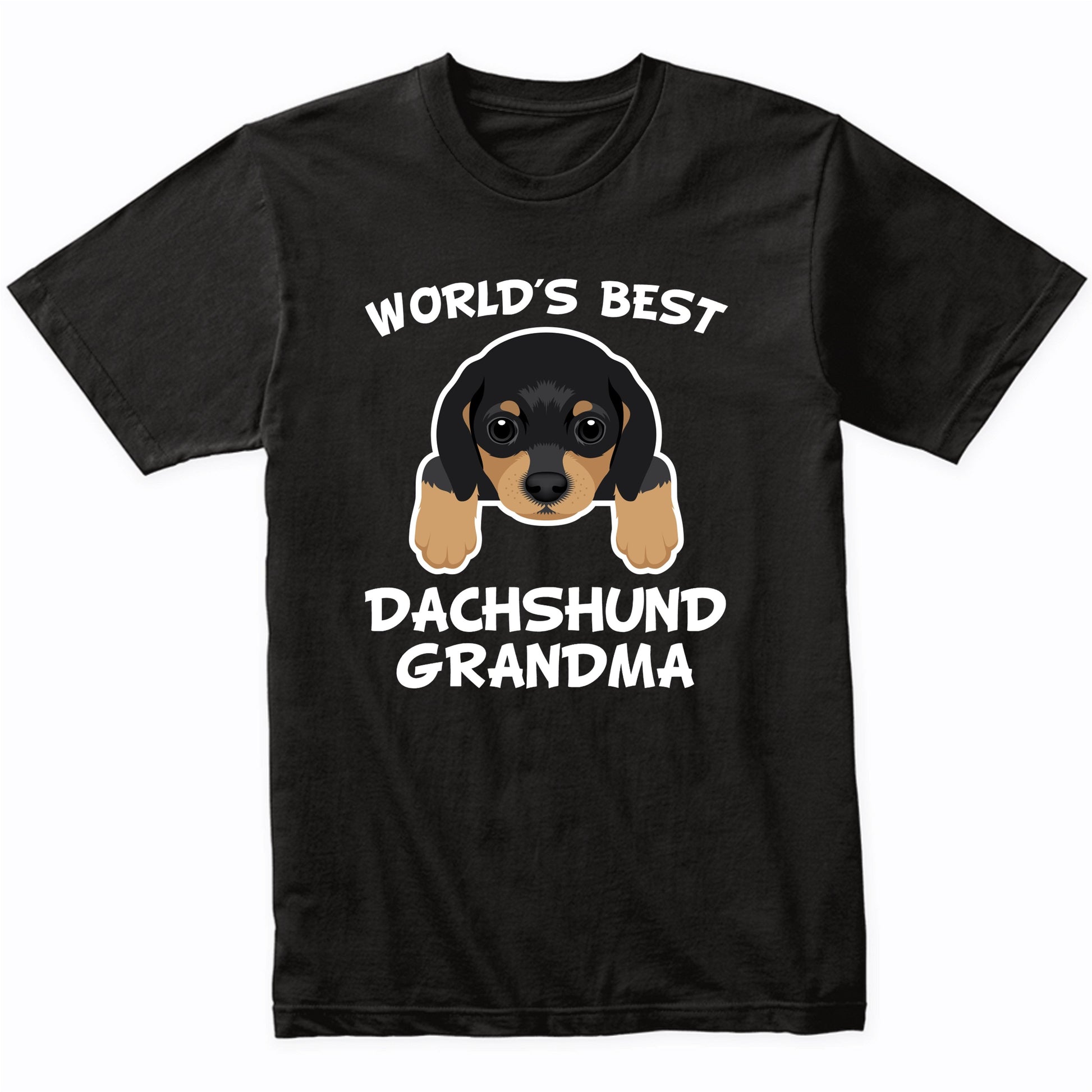 World's Best Dachshund Grandma Dog Granddog T-Shirt