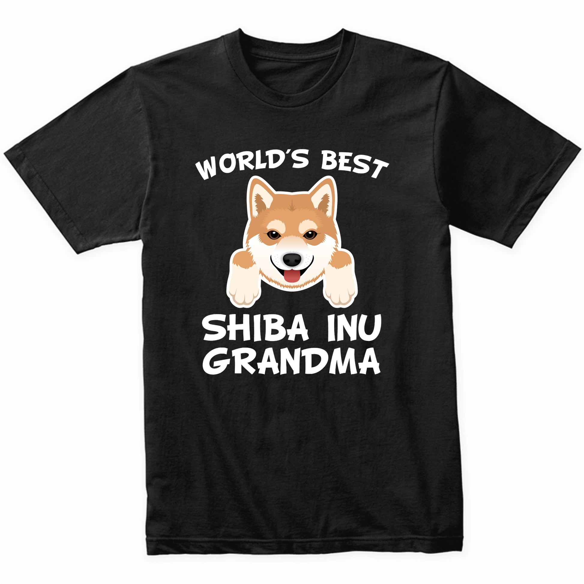 World's Best Shiba Inu Grandma Dog Granddog T-Shirt
