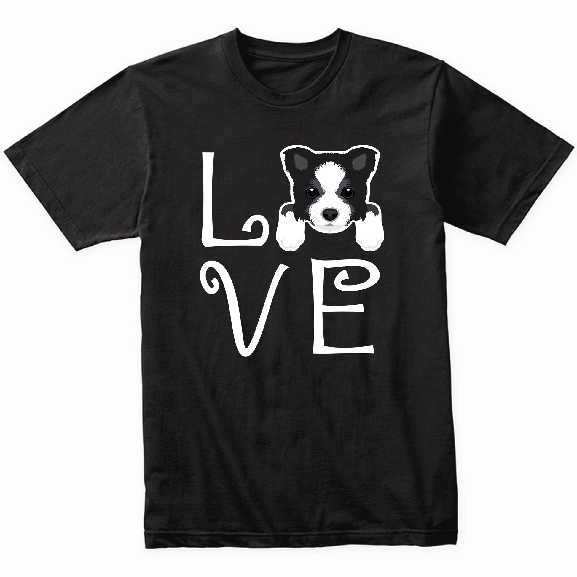 Border Collie Love Dog Owner Border Collie Puppy T-Shirt