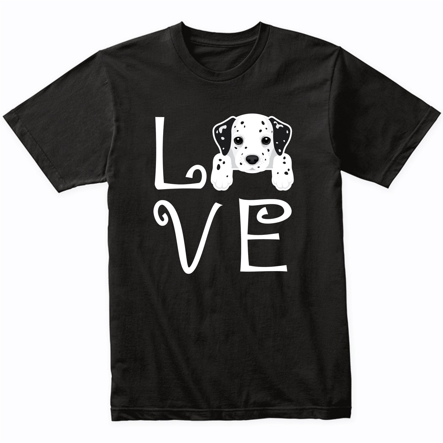 Dalmatian Love Dog Owner Dalmatian Puppy T-Shirt